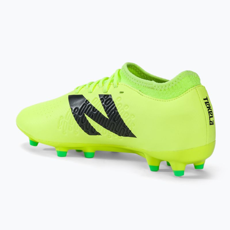 New Balance men's football boots Tekela Magique FG V4+ bleached lime glo 3