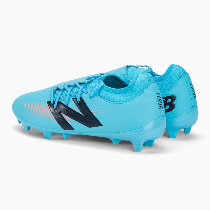 New Balance men's football boots Furon Dispatch FG V7+ team sky blue 3