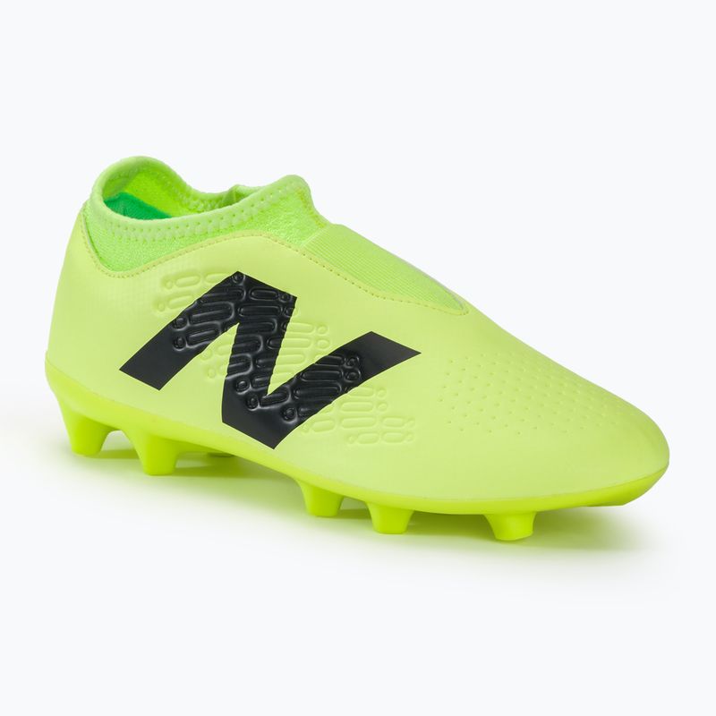 Children's football boots New Balance Tekela Magique JNR FG V4+ bleached lime glo