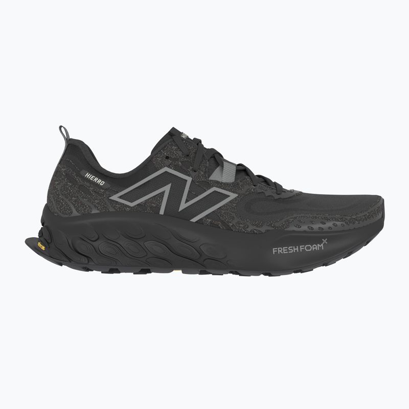 New Balance Fresh Foam X Hierro v8 black men's running shoes 9
