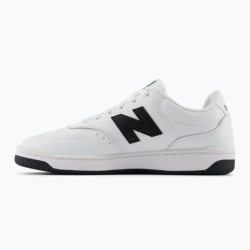 New Balance BB80 white/black shoes 10