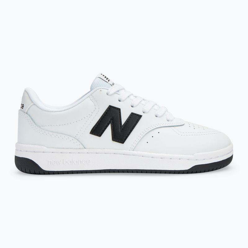 New Balance BB80 white/black shoes 2