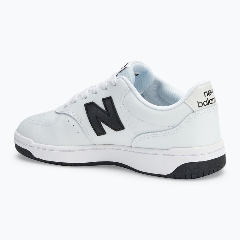 New Balance BB80 white/black shoes 3