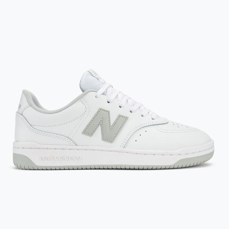 New Balance BB80 white/grey shoes 2