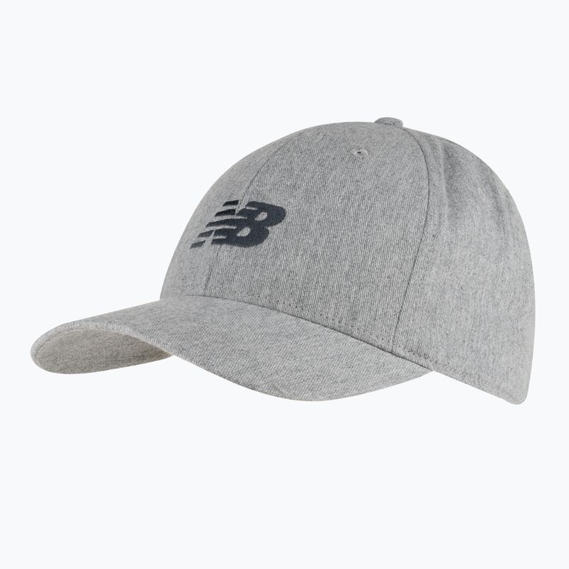 New Balance 6 Panel Structured Snapback cap grey