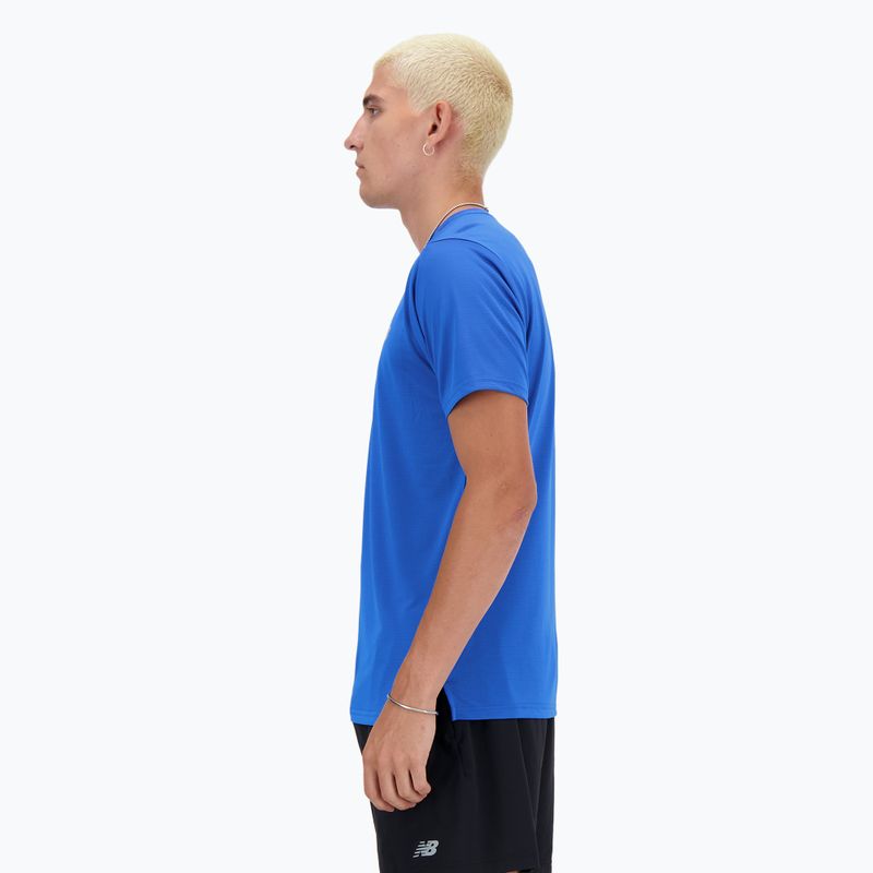 Men's New Balance Run blue oasis t-shirt 2