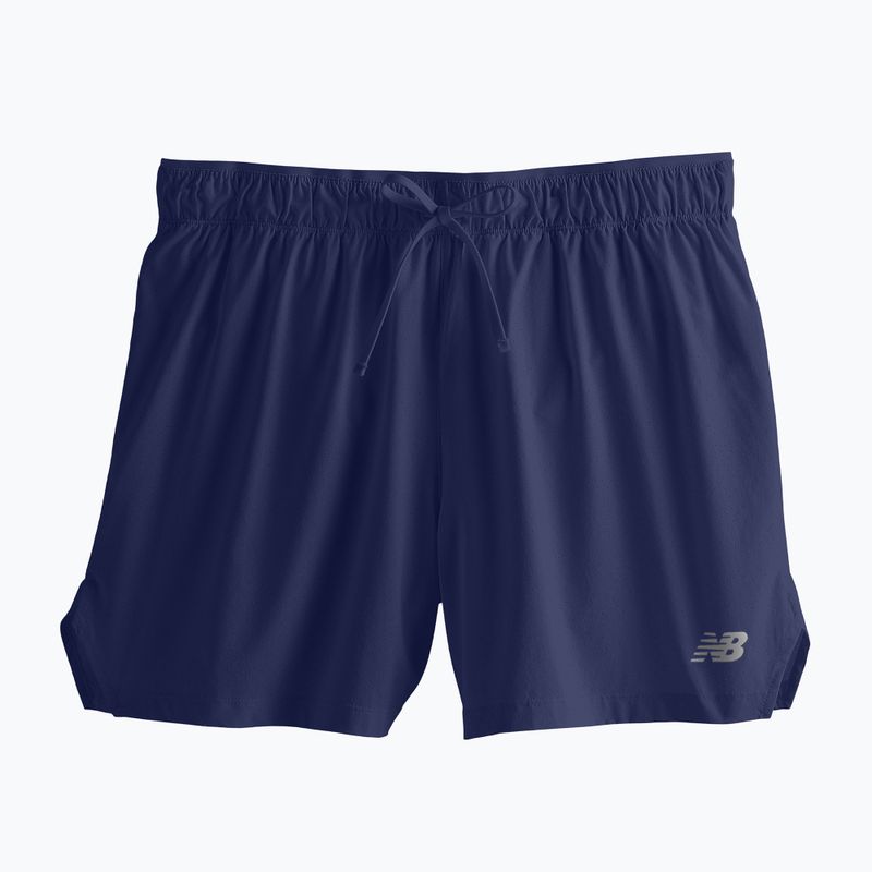 Men's New Balance RC Seamless 5 Inch blue running shorts 6