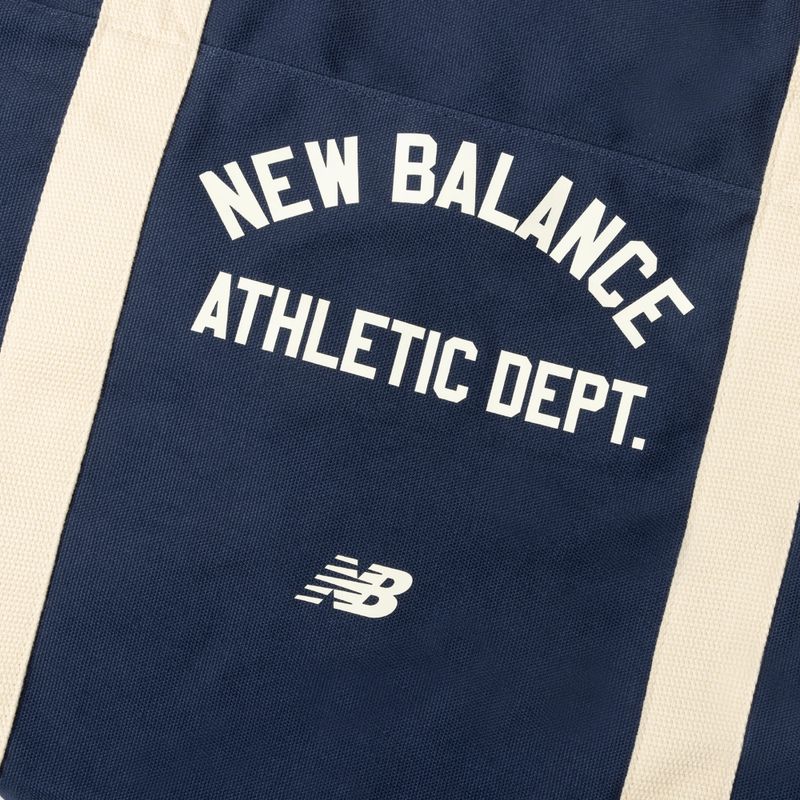 New Balance Canvas Duffel 40 l beige/navy bag 5