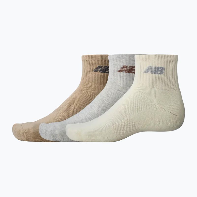 New Balance Everyday Ankle socks 3 pairs beige