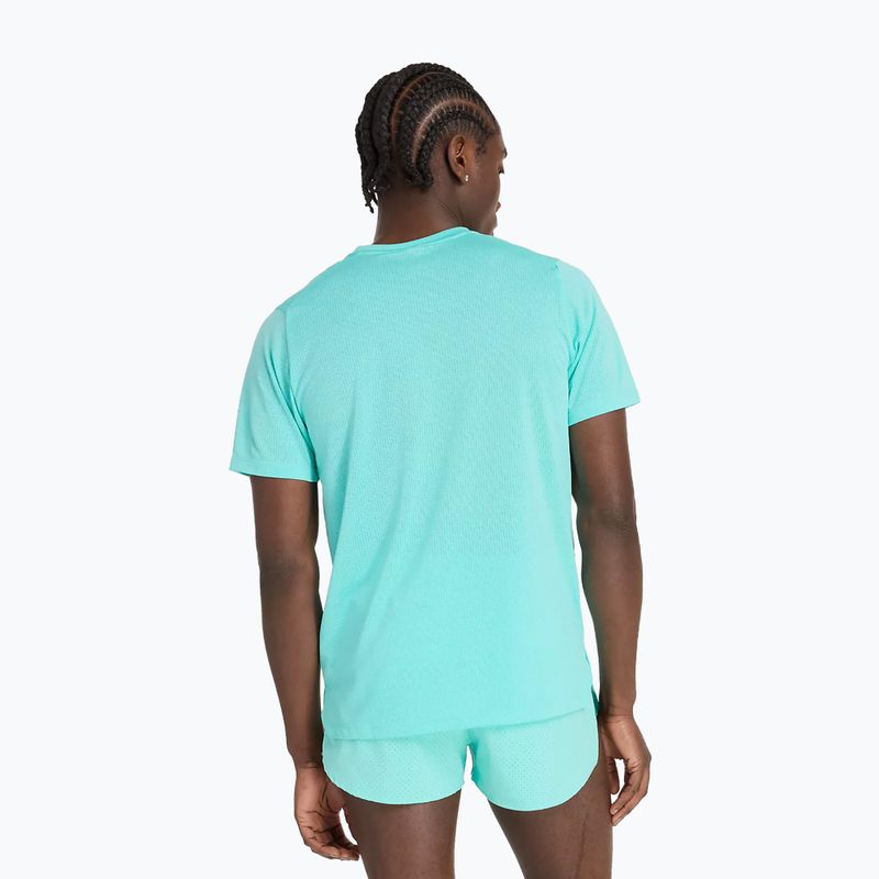 Men's New Balance Athletics Run cyber jade t-shirt 2