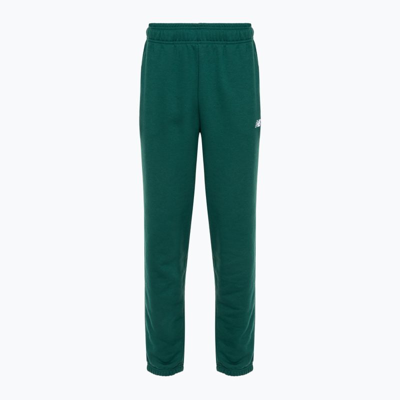 Women's New Balance French Terry Jogger trousers night watch green