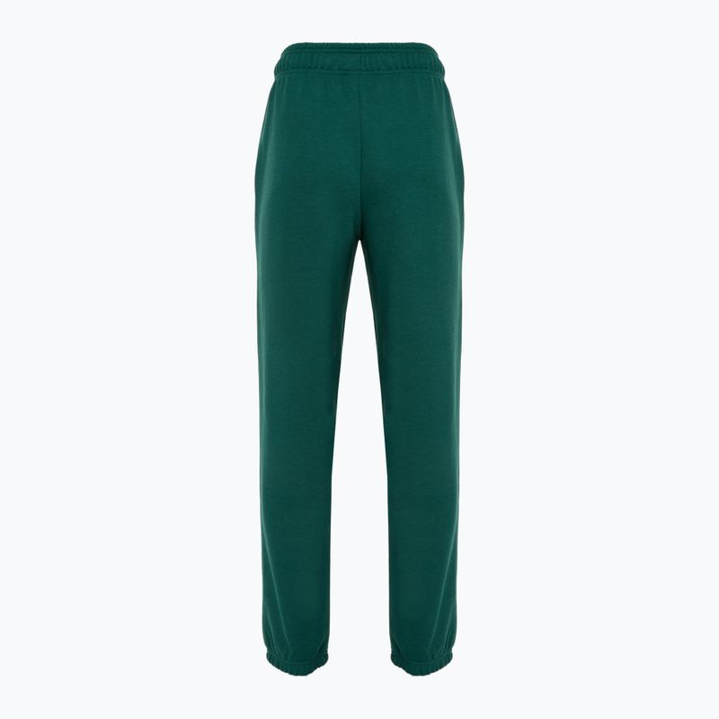 Women's New Balance French Terry Jogger trousers night watch green 2