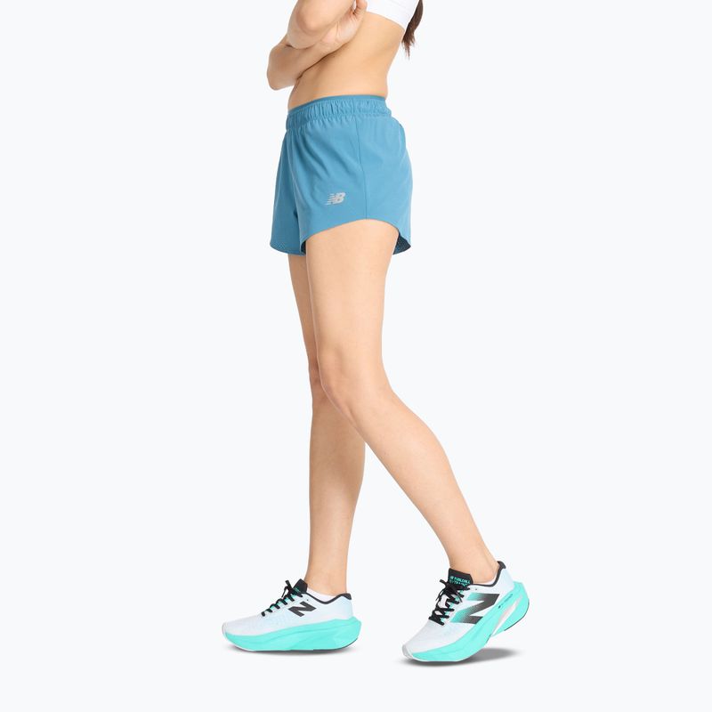 Women's New Balance RC Seamless 3" terrarium shorts 4