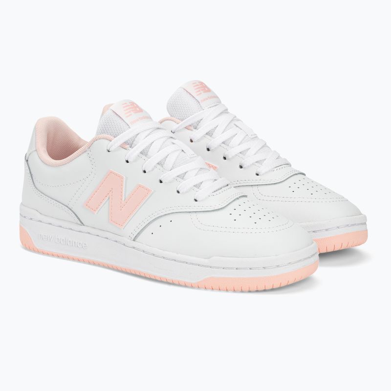 New Balance women's shoes BBW80 white/pink 5