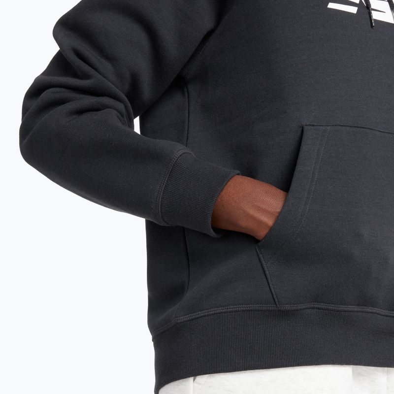 Women's New Balance Fleece Hoodie black 5