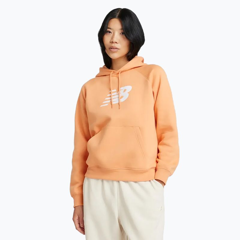 Women's New Balance Fleece Hoodie brown