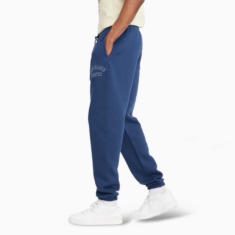 Men's New Balance Fleece Pants Graphic navy 3