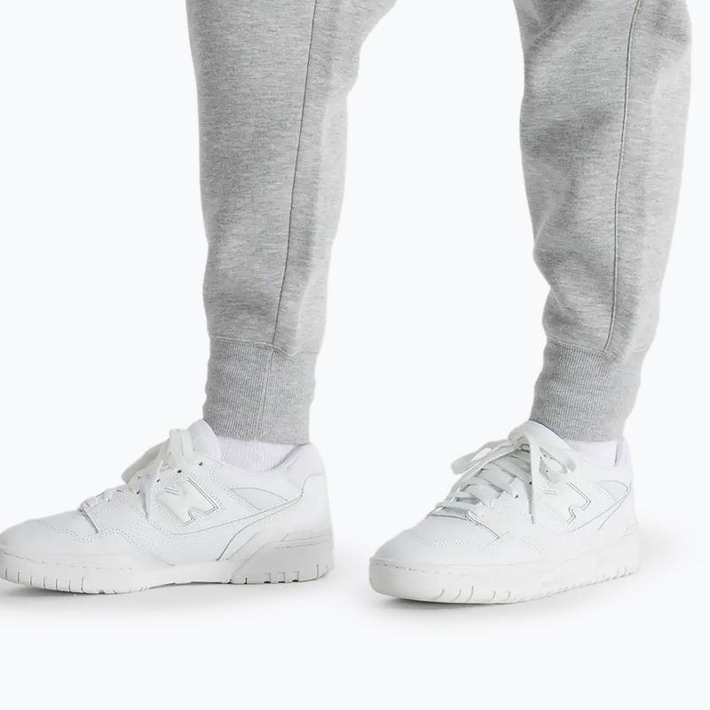Women's New Balance Fleece Jogger trousers athletic grey 5