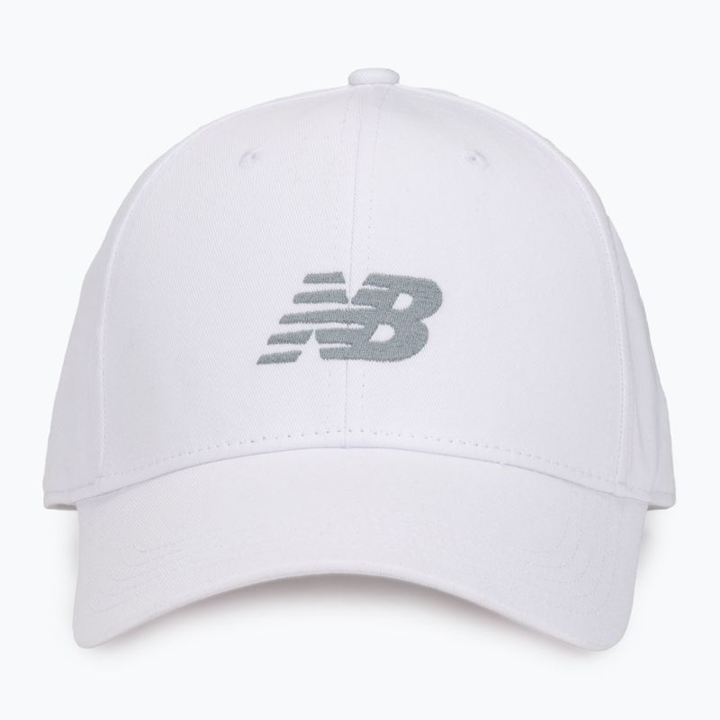 New Balance 6 Panel Structured Snapback cap white 2