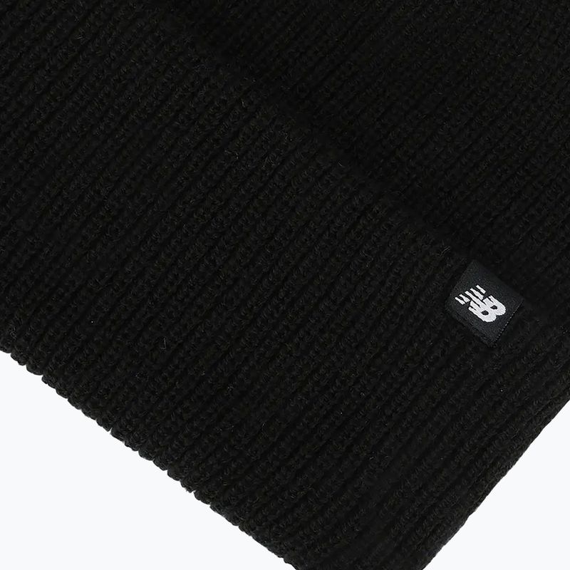 New Balance Fisherman winter beanie black 3