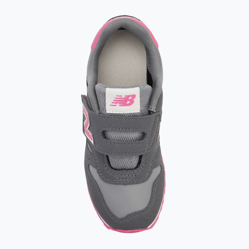 Children's shoes New Balance 373's V2 grey/pink 5
