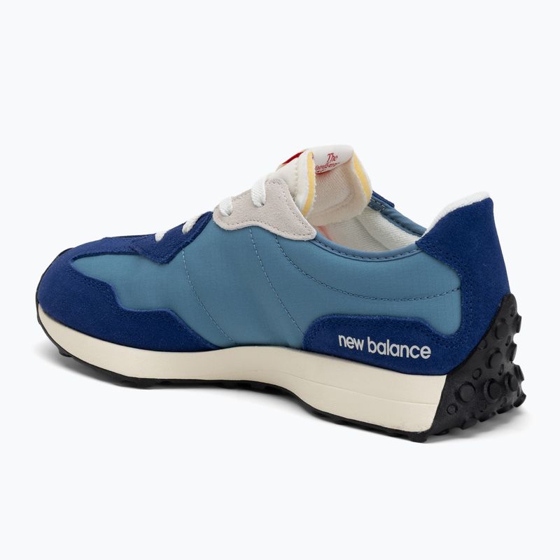 New Balance 327's V1 inkwell/true red shoes 3