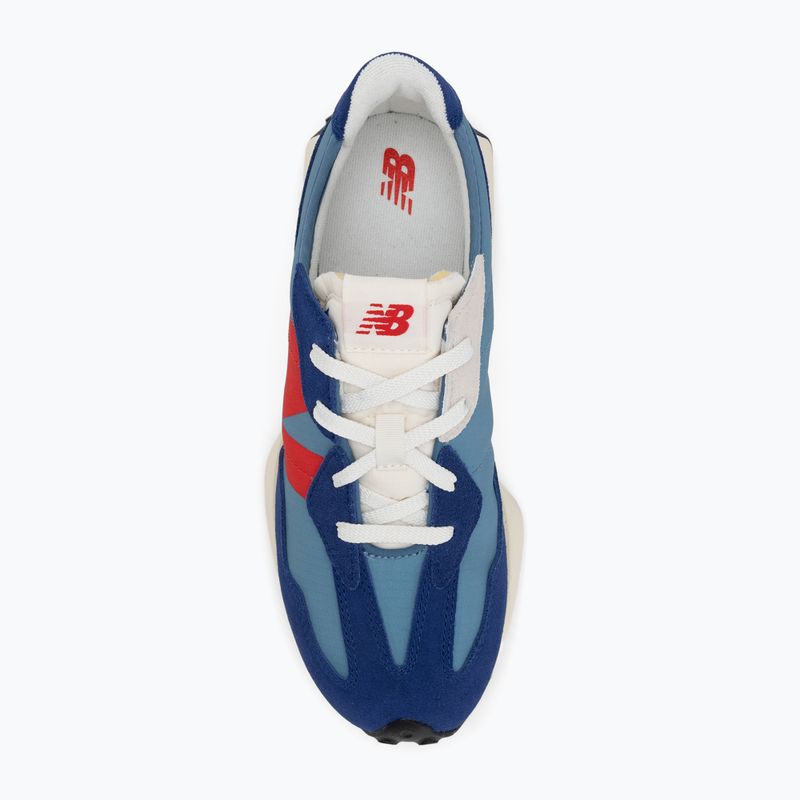 New Balance 327's V1 inkwell/true red shoes 5