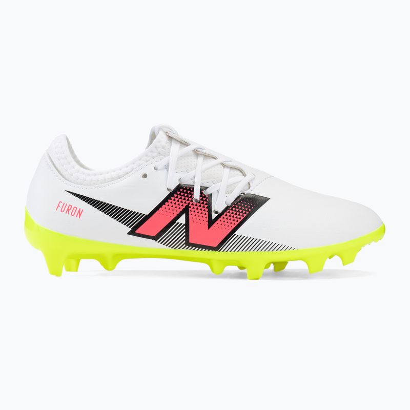 Children's football boots New Balance Furon Dispatch V7+ FG white 2