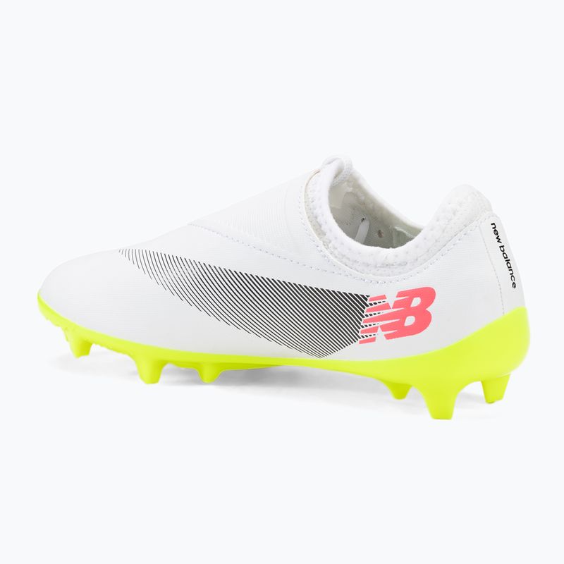 Children's football boots New Balance Furon Dispatch V7+ FG white 3