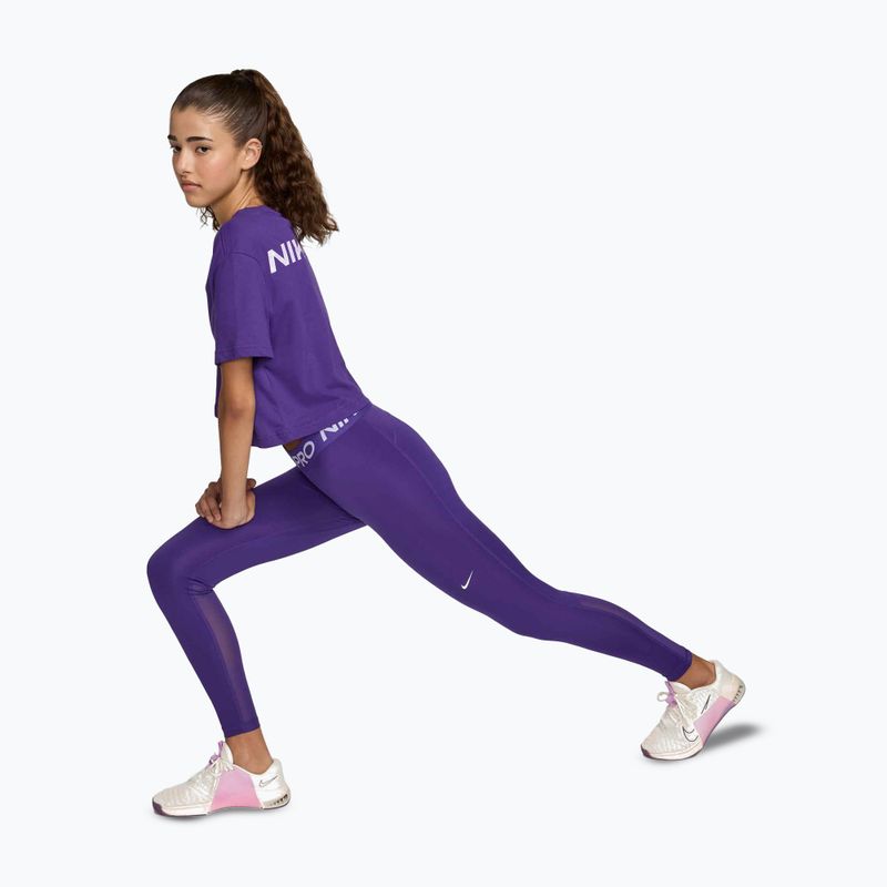 Womenʼs leggings Nike Pro 365 Tight Court Purple/White 2