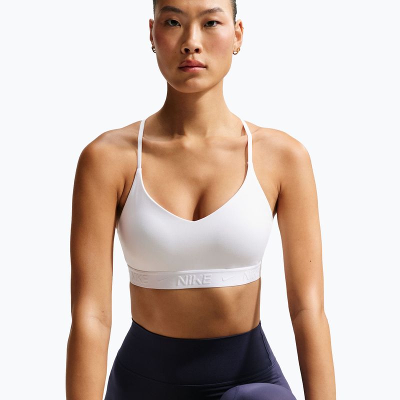 Training bra Nike Indy Light Support white/stone mauve