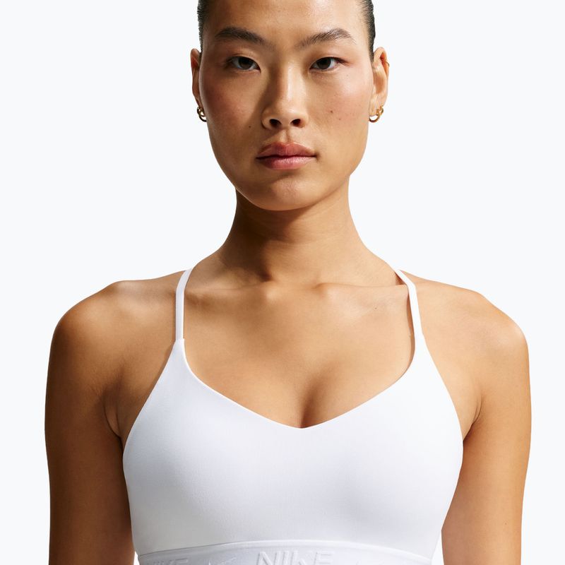 Training bra Nike Indy Light Support white/stone mauve 4