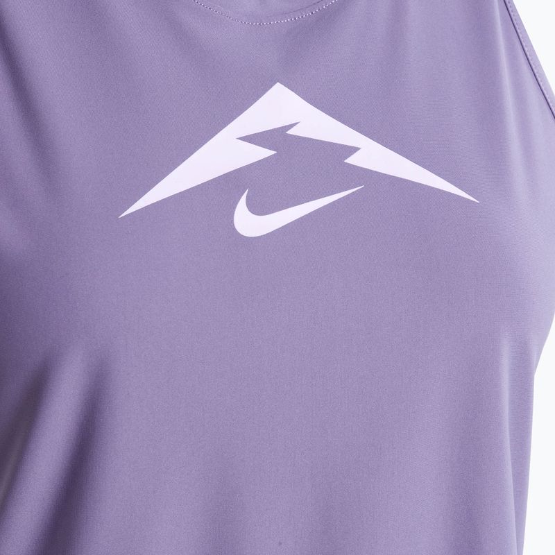 Women's Nike Trail Dri-Fit Graphic TT daybreak/lilac bloom running tank top 3