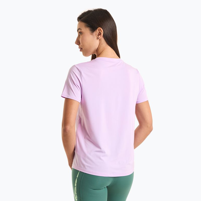 Women's Nike One Swoosh t-shirt lilac bloom/white 2