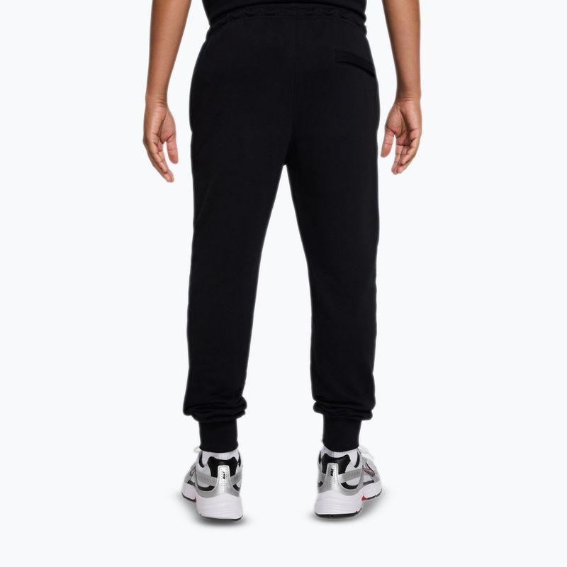 Men's trousers Nike Club French Terry Joggers black/black/white 3