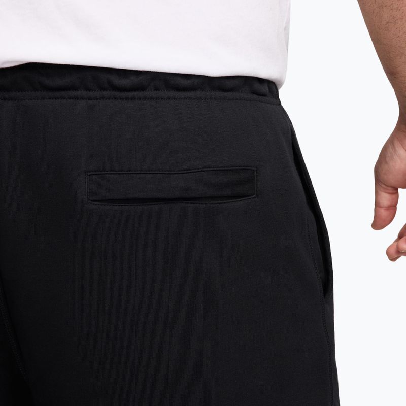 Men's shorts Nike Club French Terry Flow black/black/white 6