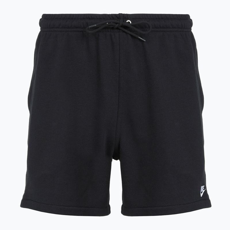 Men's shorts Nike Club French Terry Flow black/black/white 8