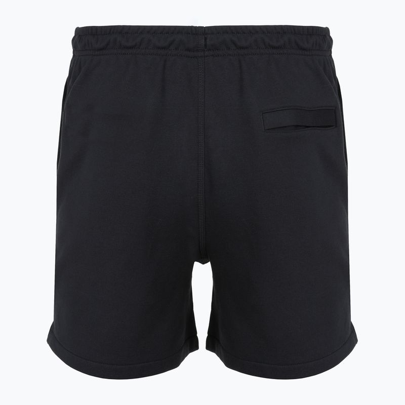 Men's shorts Nike Club French Terry Flow black/black/white 9