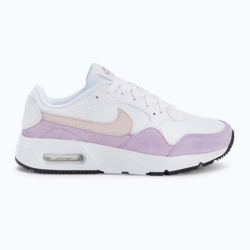 Nike Air Max SC women's shoes white/violet mist/black/platinum violet 3