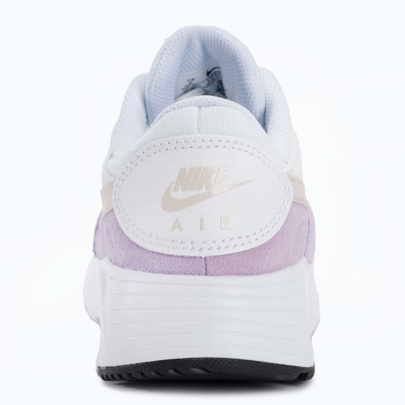 Nike Air Max SC women's shoes white/violet mist/black/platinum violet 7