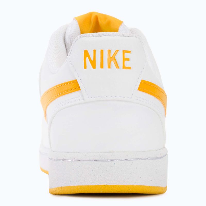 Men's Nike Court Vision Low Next Nature white/university gold shoes 6