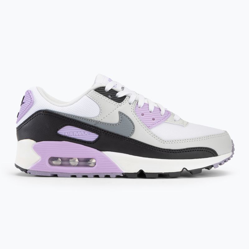 Nike Air Max 90 women's shoes white/lilac/photon dust/cool grey 2