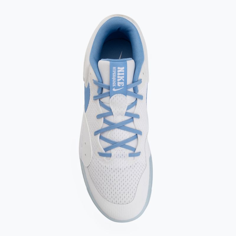 Volleyball shoes Nike Hyperquick white/valor blue 5