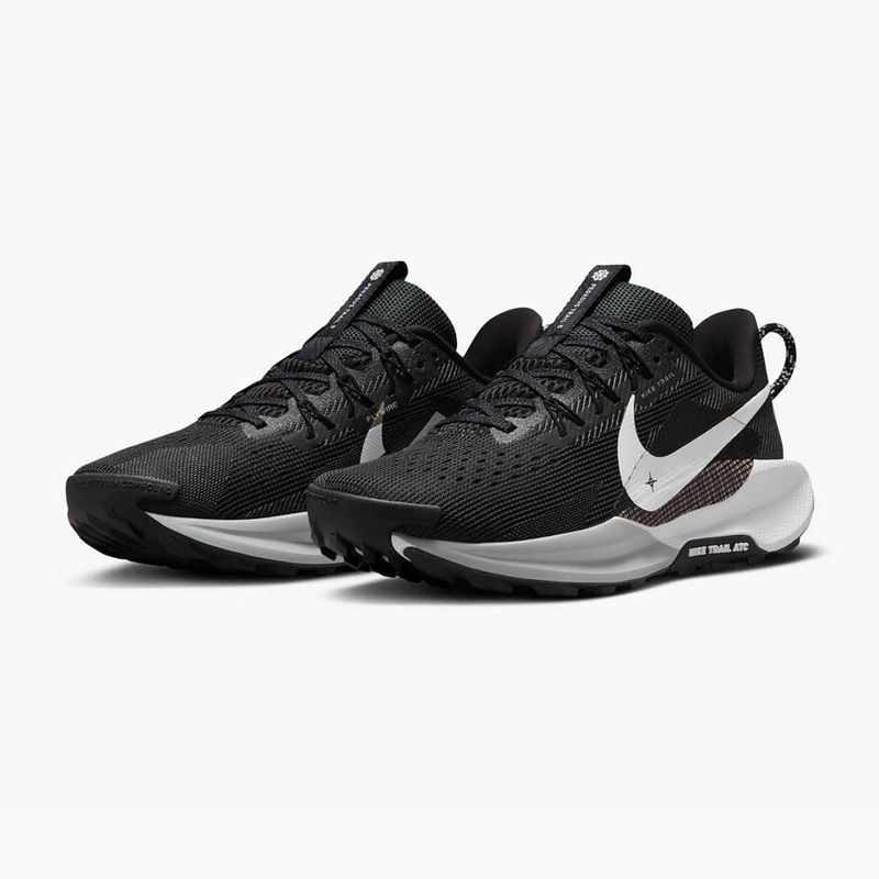 Nike Pegasus Trail 5 women's running shoes black / white / anthracite / wolf grey 3