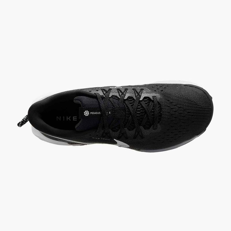 Nike Pegasus Trail 5 women's running shoes black / white / anthracite / wolf grey 6