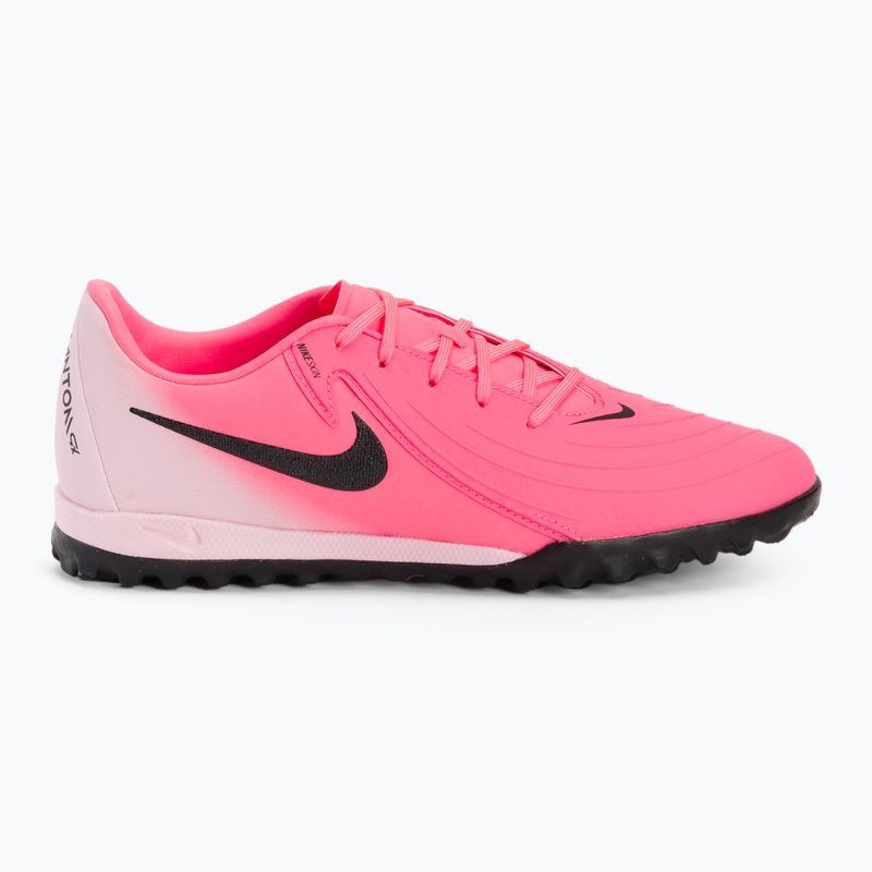 Nike Phantom GX II Academy TF football boots sunset pulse/black 2