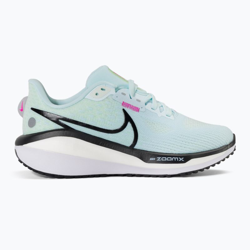 Nike Vomero 17 women's running shoes glacier blue/barely green/vapor green/black 2