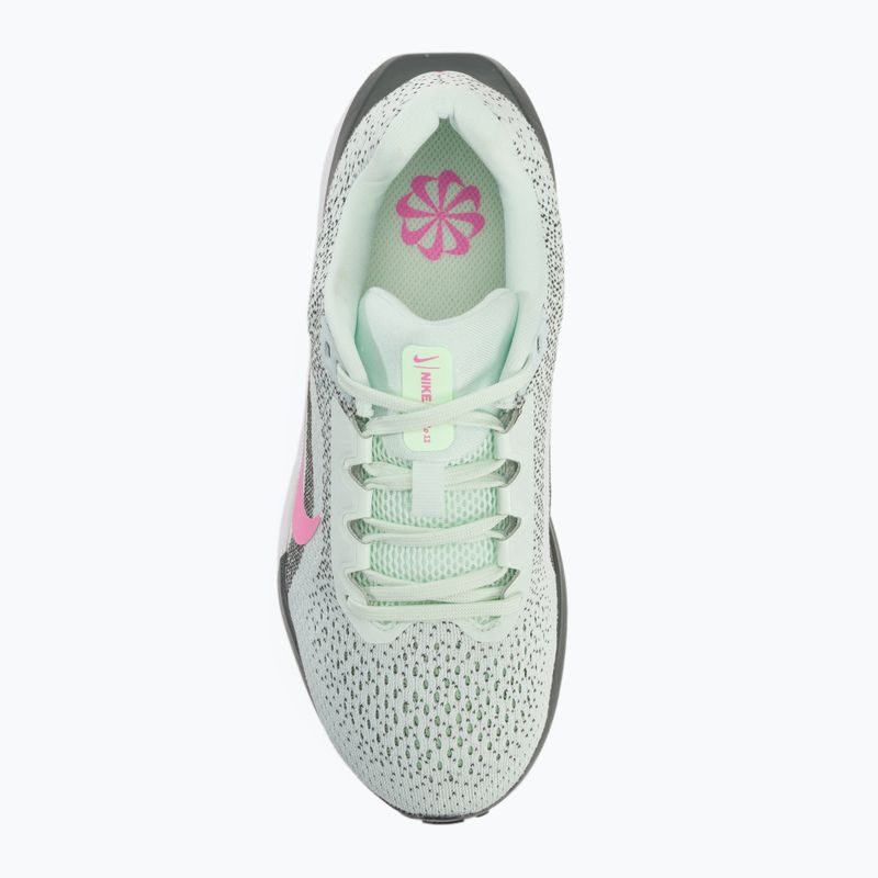 Nike Winflo 11 women's running shoes barely green/anthracite/white/playful pink 5