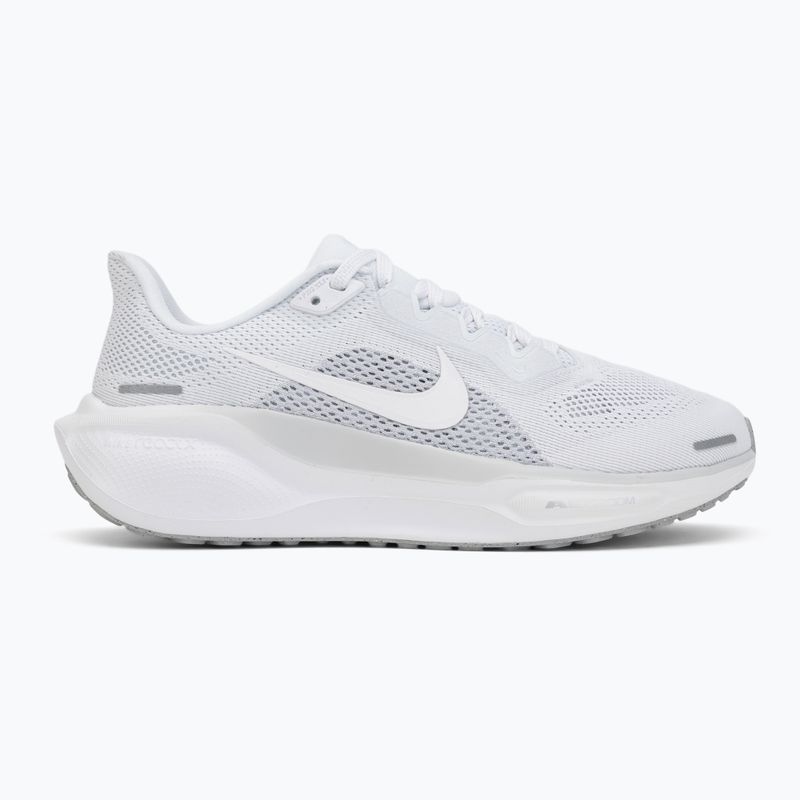 Women's running shoes Nike Pegasus 41 white/pure platinum/white 2