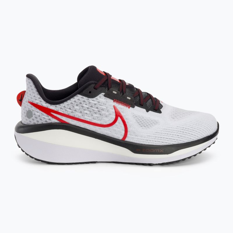 Men's running shoes Nike Vomero 17 white/fire red/platinum tint/black 2